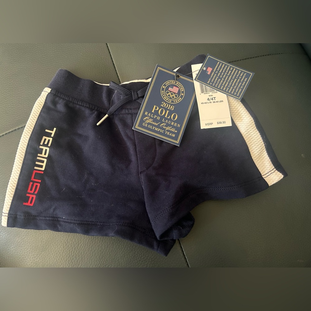 Polo shorts size 4